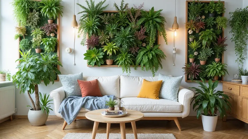 30 Indoor Plant Wall Ideas for a Green Home Vibe