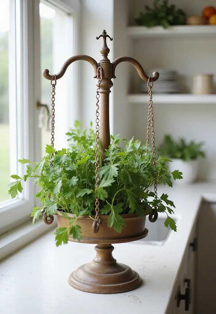 30 Iron Plant Stand Ideas That Look Chic and Sturdy 28 30 Iron Plant Stand Ideas That Look Chic and Sturdy - 28. Elegant Swing Iron Stand