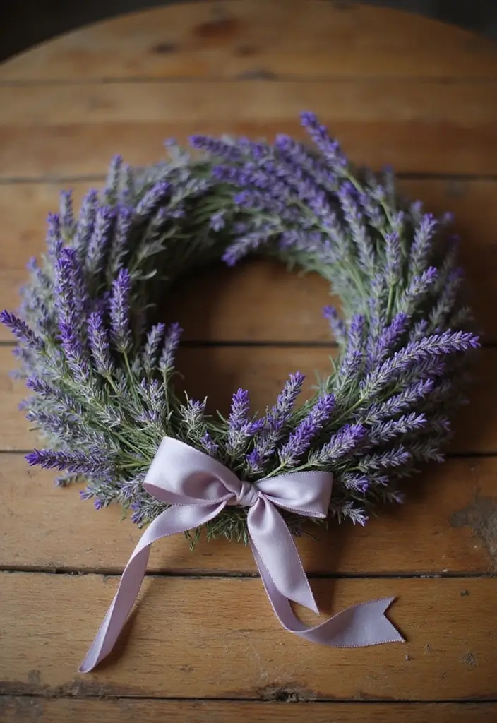 30 Lavender Plant Aesthetic Inspirations for Relaxing Spaces 10 30 Lavender Plant Aesthetic Inspirations for Relaxing Spaces - 10. Lavender Wreaths