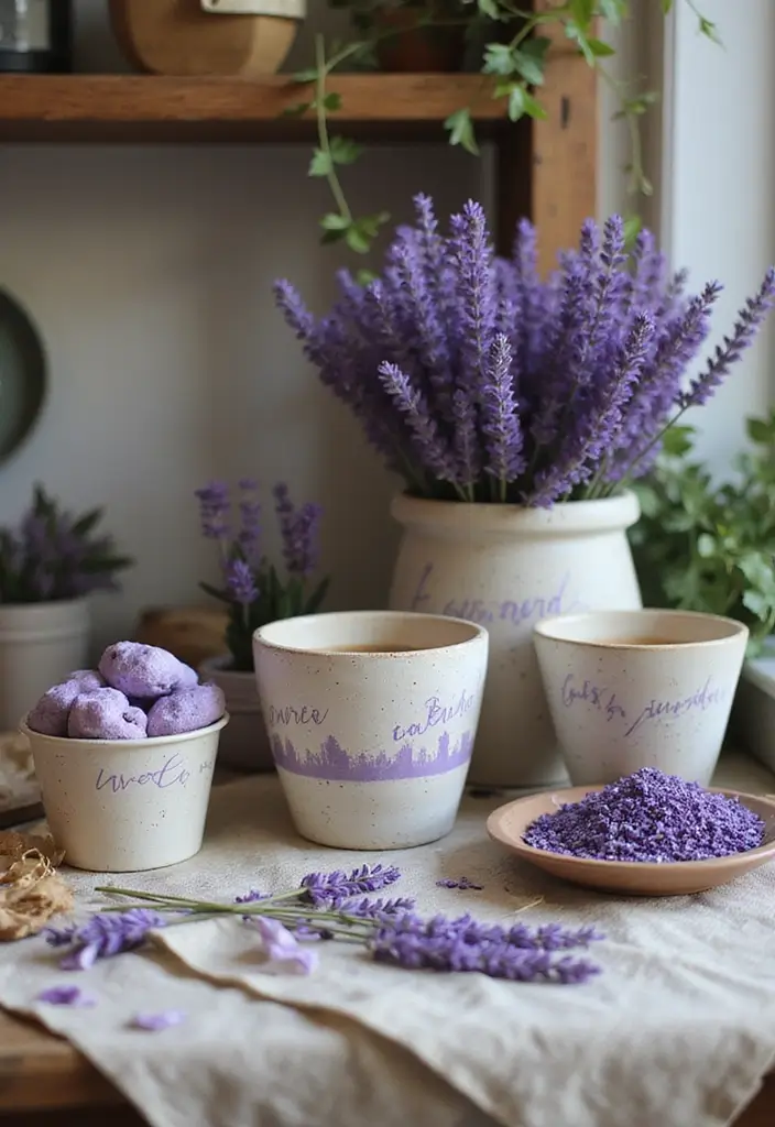 30 Lavender Plant Aesthetic Inspirations for Relaxing Spaces 14 30 Lavender Plant Aesthetic Inspirations for Relaxing Spaces - 14. Lavender DIY Projects