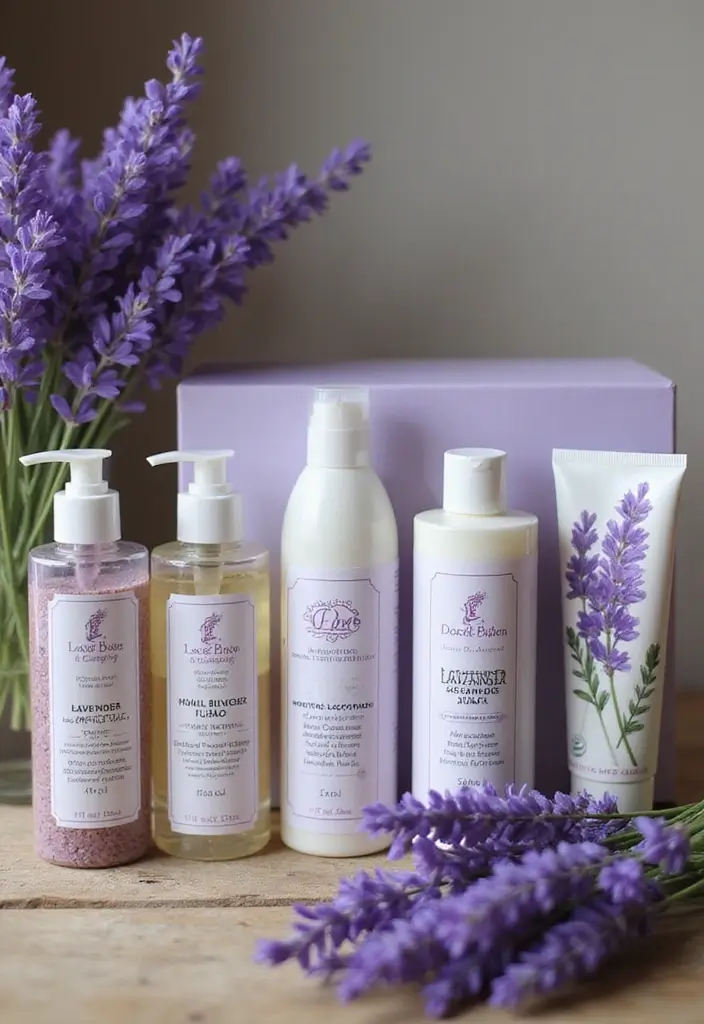 30 Lavender Plant Aesthetic Inspirations for Relaxing Spaces 28 30 Lavender Plant Aesthetic Inspirations for Relaxing Spaces - 28. Lavender Gift Sets