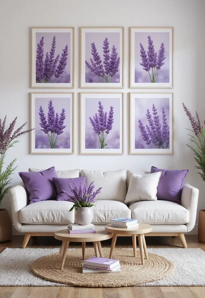 30 Lavender Plant Aesthetic Inspirations for Relaxing Spaces 7 30 Lavender Plant Aesthetic Inspirations for Relaxing Spaces - 7. Lavender-Inspired Art