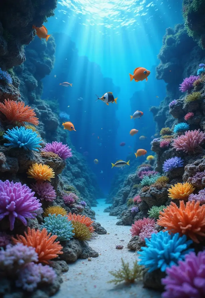 30 Minecraft Plant Ideas for Creative Builds 14 30 Minecraft Plant Ideas for Creative Builds - 14. Underwater Paradise: Coral Reefs