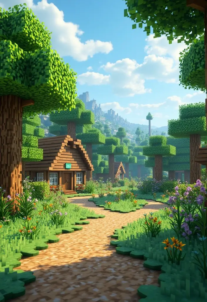 30 Minecraft Plant Ideas for Creative Builds 28 30 Minecraft Plant Ideas for Creative Builds - 28. Eco-Friendly Gardens: Sustainable Design