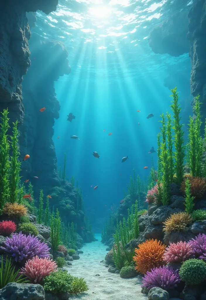 30 Minecraft Plant Ideas for Creative Builds 7 30 Minecraft Plant Ideas for Creative Builds - 7. Coastal Charm: Seaweed Gardens