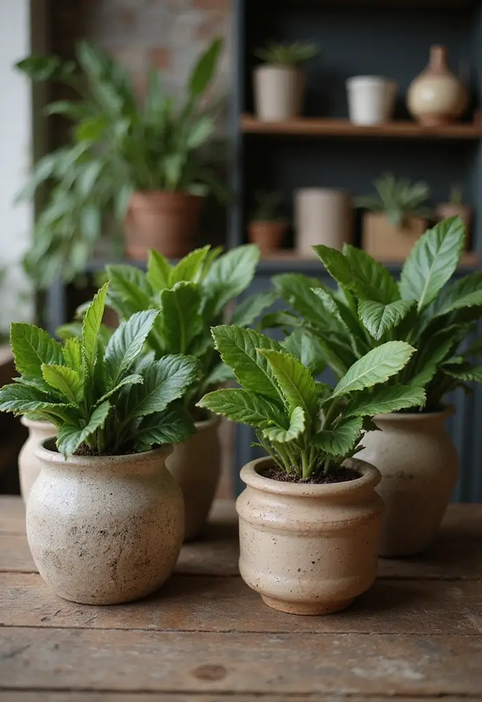30 Money Plant Decor Ideas Inspired by Indian Homes 22 30 Money Plant Decor Ideas Inspired by Indian Homes - 22. Vintage Money Plant Arrangement
