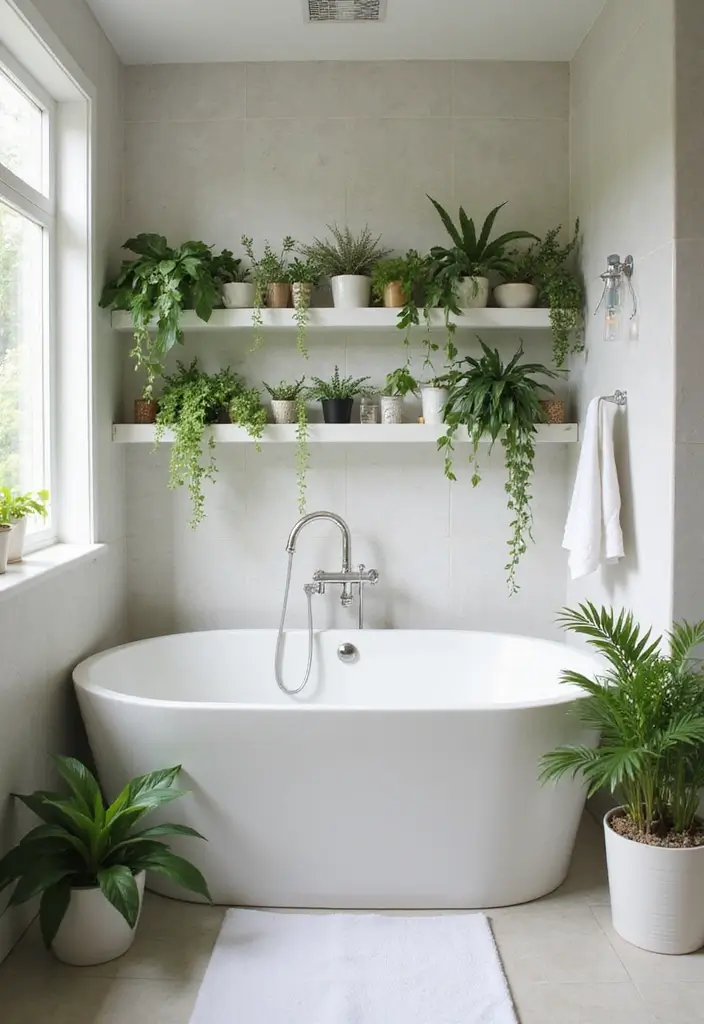 30 Money Plant Decor Ideas Inspired by Indian Homes 28 30 Money Plant Decor Ideas Inspired by Indian Homes - 28. Money Plants in the Bathroom