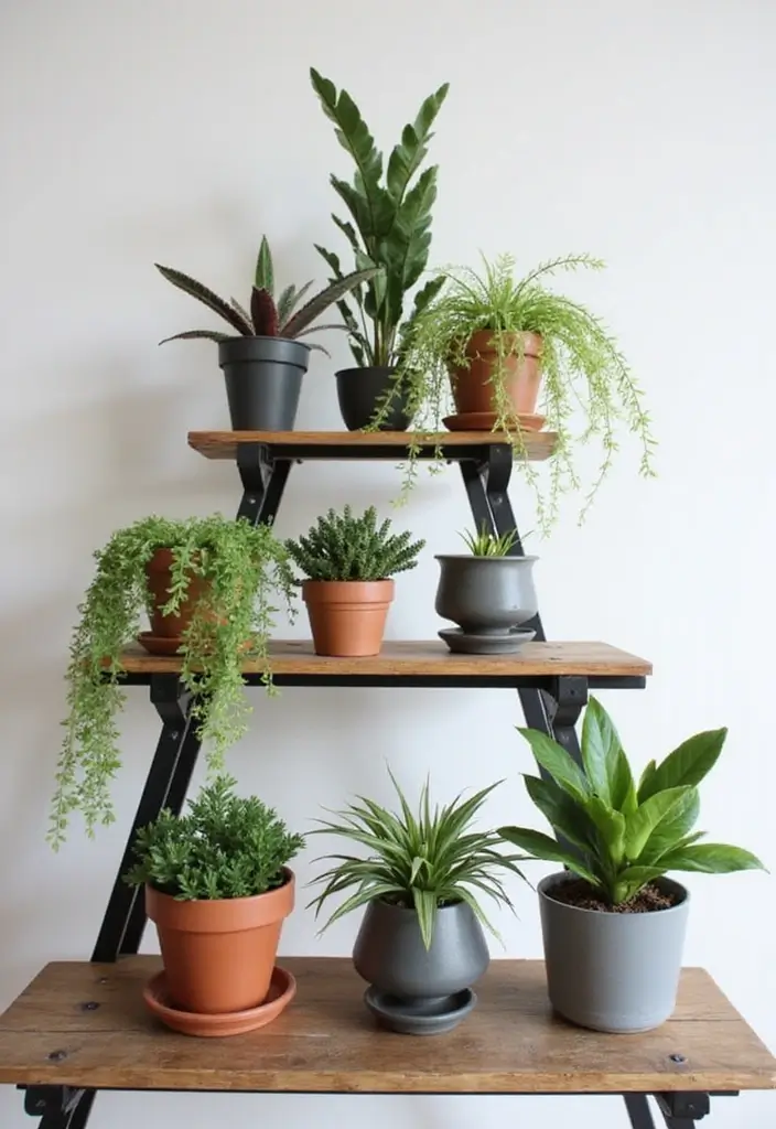 30 Money Plant Decor Ideas Inspired by Indian Homes 3 30 Money Plant Decor Ideas Inspired by Indian Homes - 3. Stylish Plant Shelves