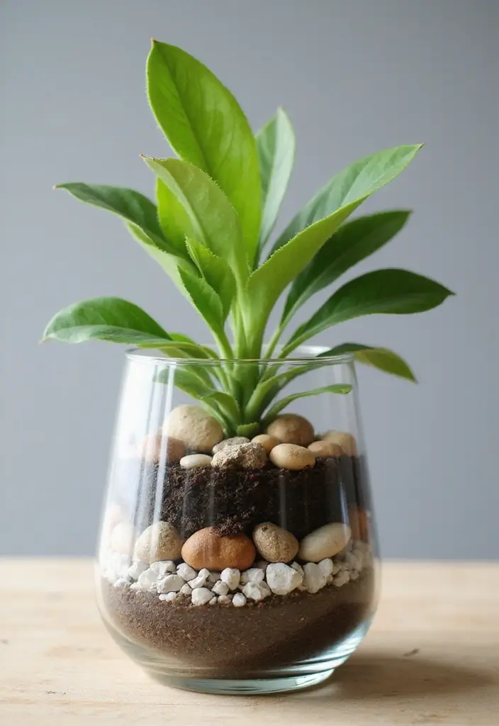 30 Money Plant Decor Ideas Inspired by Indian Homes 4 30 Money Plant Decor Ideas Inspired by Indian Homes - 4. Terrarium Display