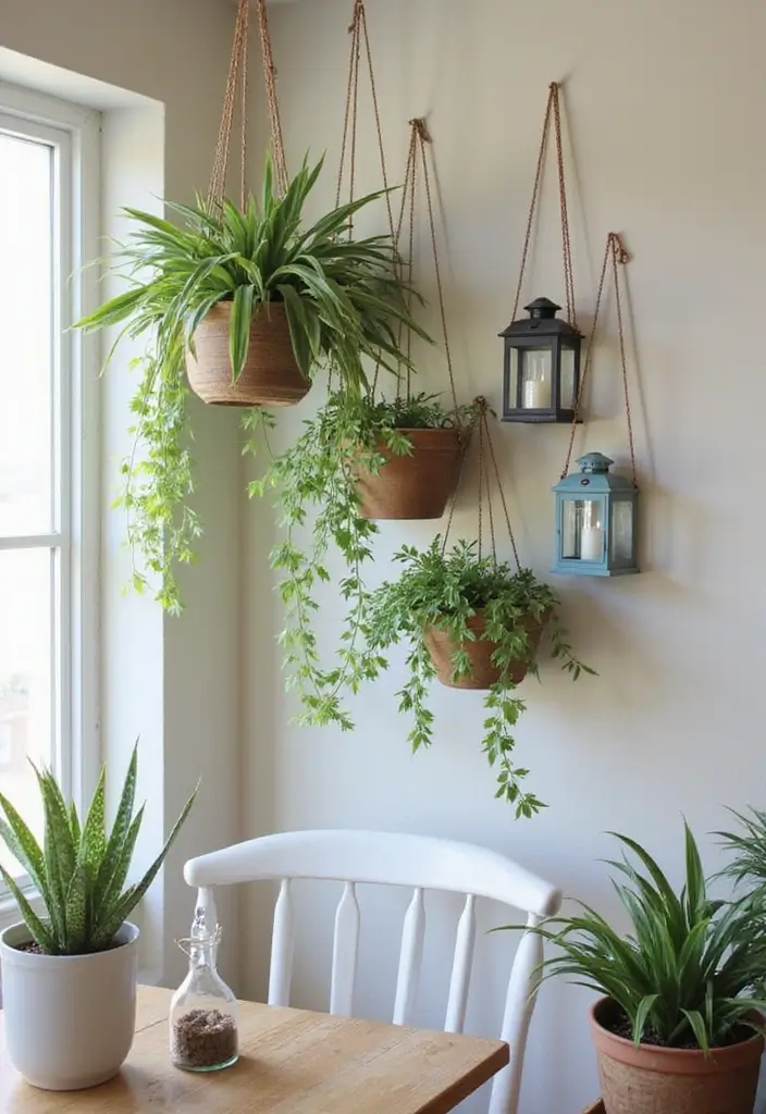 30 Money Plant Hanging Ideas for Good Luck and Style 17 30 Money Plant Hanging Ideas for Good Luck and Style - 17. Hanging Lantern Planters