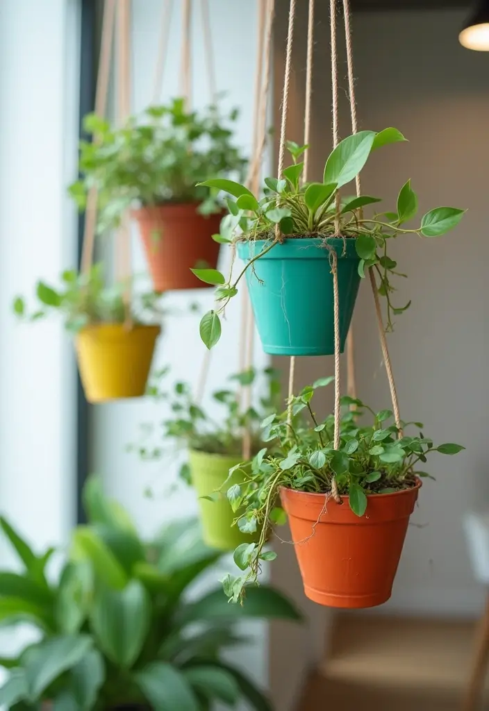 30 Money Plant Hanging Ideas for Good Luck and Style 19 30 Money Plant Hanging Ideas for Good Luck and Style - 19. Hanging String Gardens