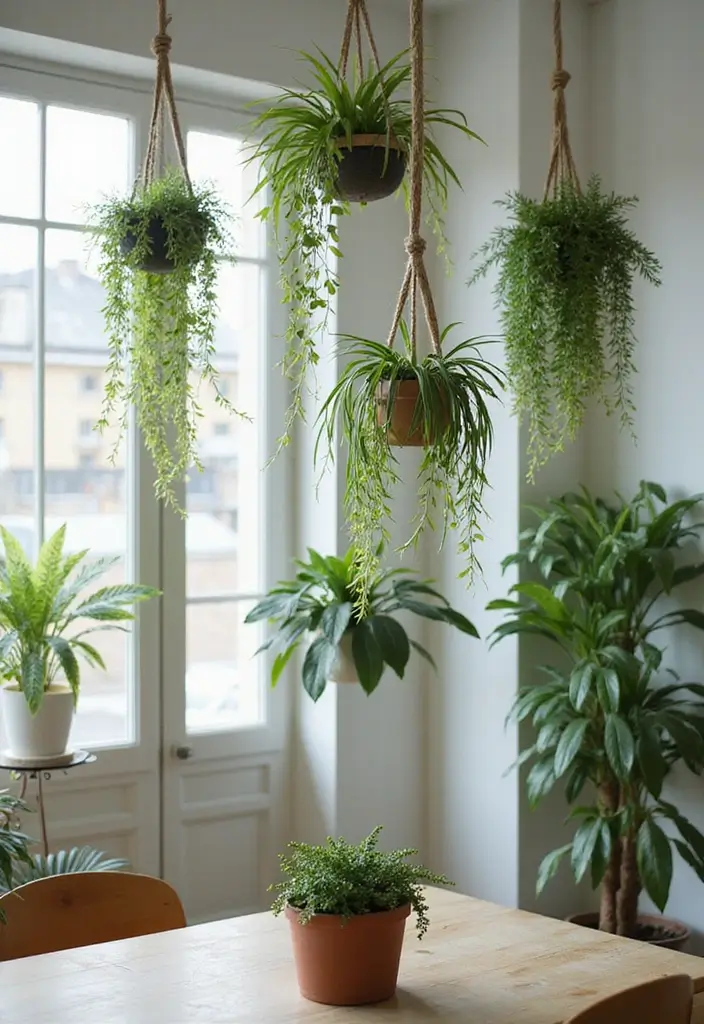 30 Money Plant Hanging Ideas for Good Luck and Style 20 30 Money Plant Hanging Ideas for Good Luck and Style - 20. Hanging Plant Poles
