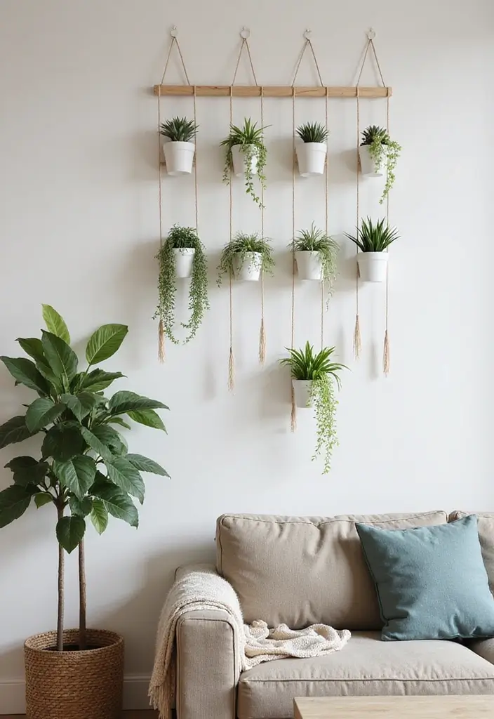 30 Money Plant Hanging Ideas for Good Luck and Style 25 30 Money Plant Hanging Ideas for Good Luck and Style - 25. Hanging Botanical Wall Art
