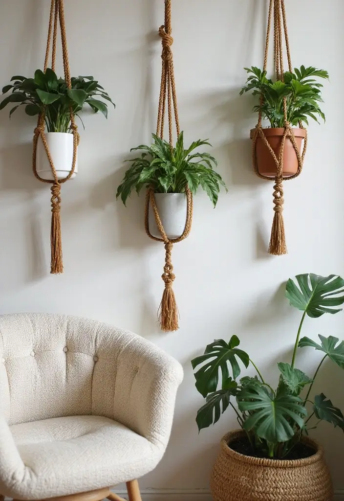 30 Monstera Plant Aesthetic Ideas for Modern Homes 2 30 Monstera Plant Aesthetic Ideas for Modern Homes - 2. Monstera in Macrame Hangings
