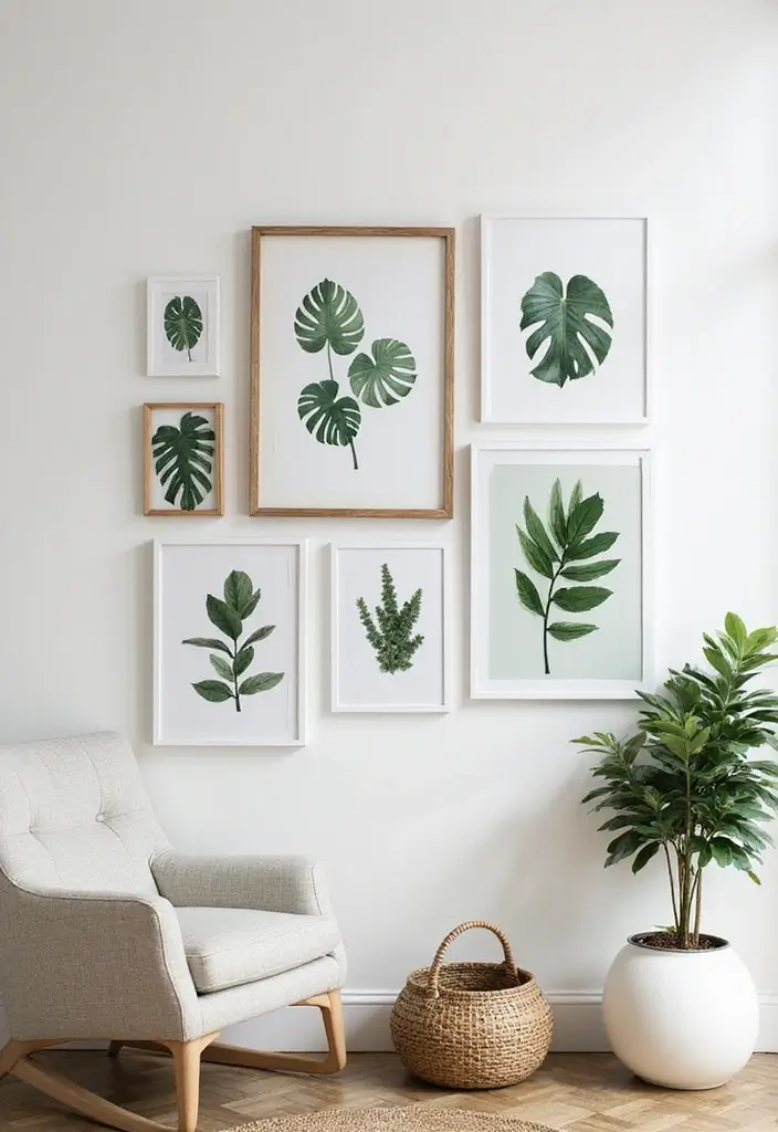 30 Monstera Plant Aesthetic Ideas for Modern Homes 4 30 Monstera Plant Aesthetic Ideas for Modern Homes - 4. Monstera Wall Art