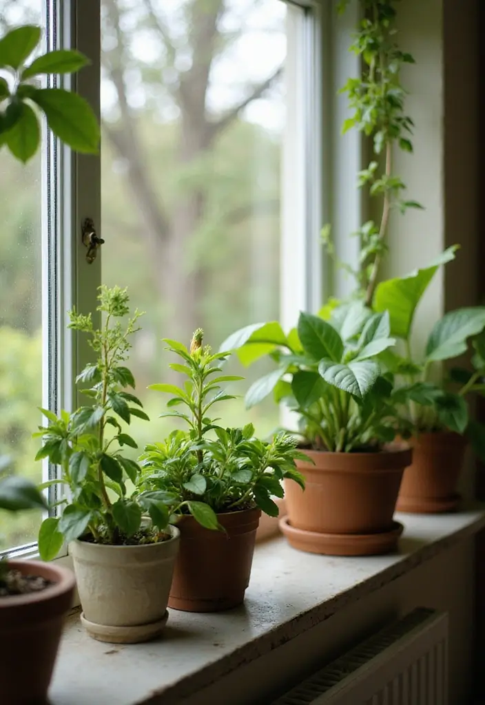 30 Mother-in-Law’s Tongue Plant Styling Ideas 10 30 Mother-in-Law’s Tongue Plant Styling Ideas - 10. Windowsill Haven