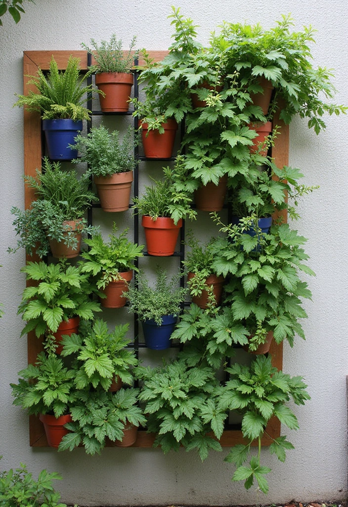 30 Outdoor Plant Decor Ideas to Refresh Your Garden 1 30 Outdoor Plant Decor Ideas to Refresh Your Garden - 1. Vertical Gardens: Go Up!