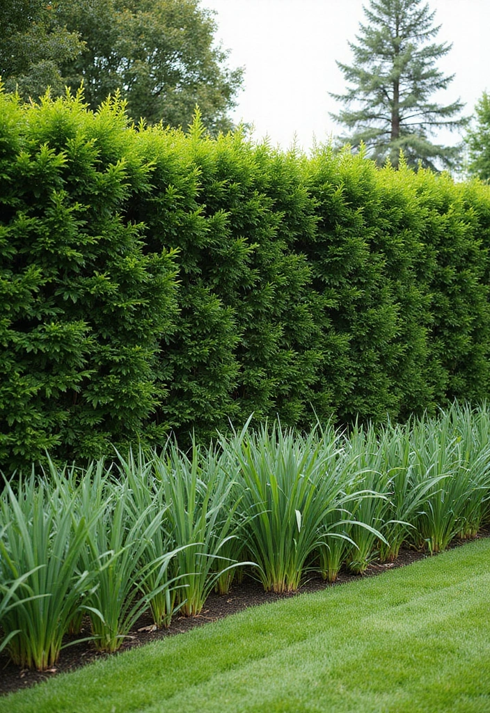 30 Outdoor Plant Decor Ideas to Refresh Your Garden 11 30 Outdoor Plant Decor Ideas to Refresh Your Garden - 11. Natural Barriers: Living Fences
