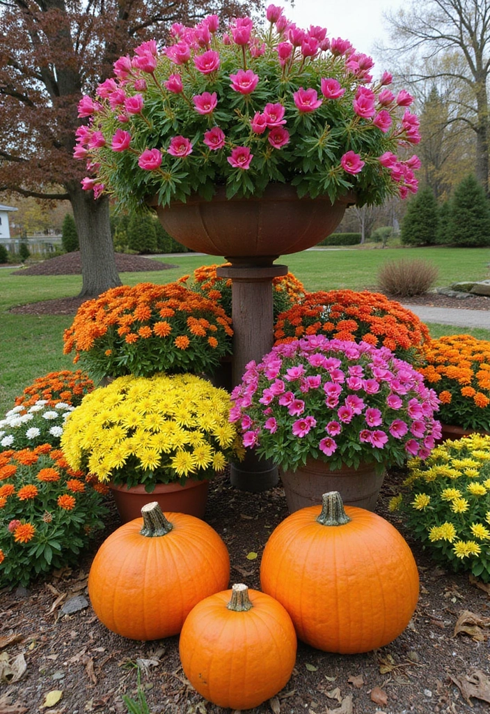 30 Outdoor Plant Decor Ideas to Refresh Your Garden 13 30 Outdoor Plant Decor Ideas to Refresh Your Garden - 13. Seasonal Displays: Celebrate the Times