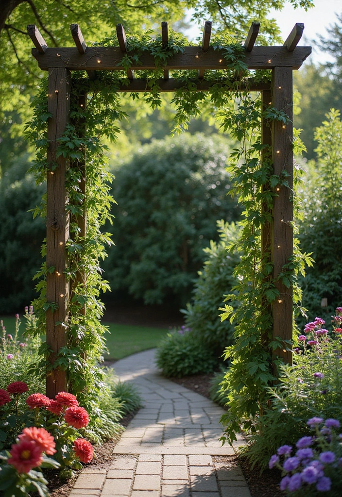30 Outdoor Plant Decor Ideas to Refresh Your Garden 22 30 Outdoor Plant Decor Ideas to Refresh Your Garden - 22. Trellis Art: Functional Decor
