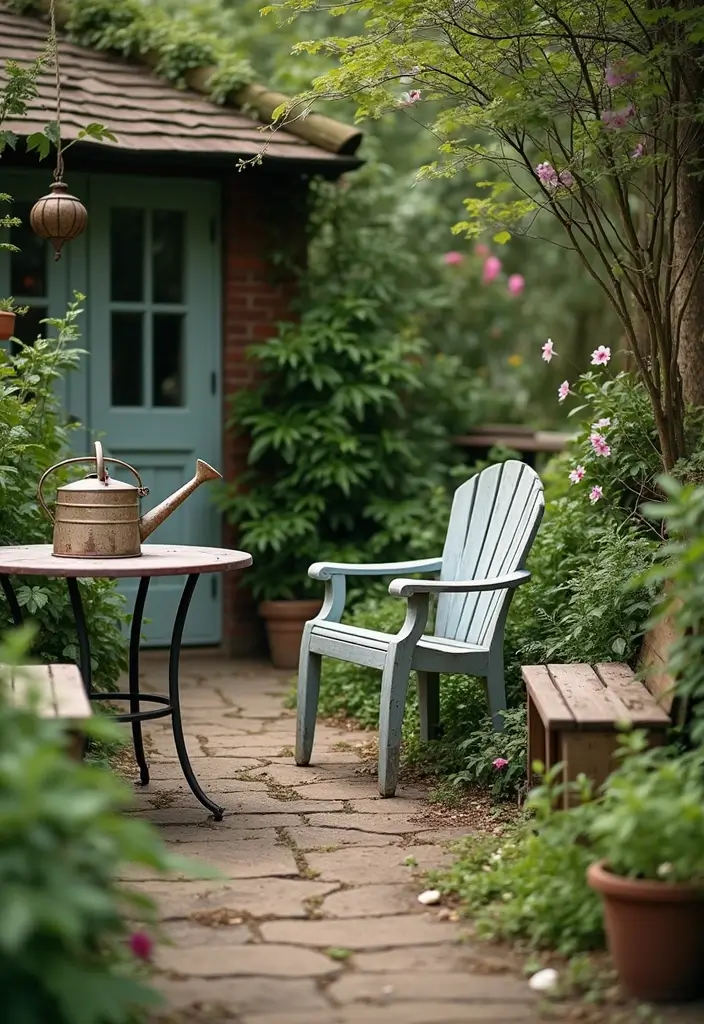 30 Outdoor Plant Decor Ideas to Refresh Your Garden 24 30 Outdoor Plant Decor Ideas to Refresh Your Garden - 24. Vintage Decor: Nostalgic Charm