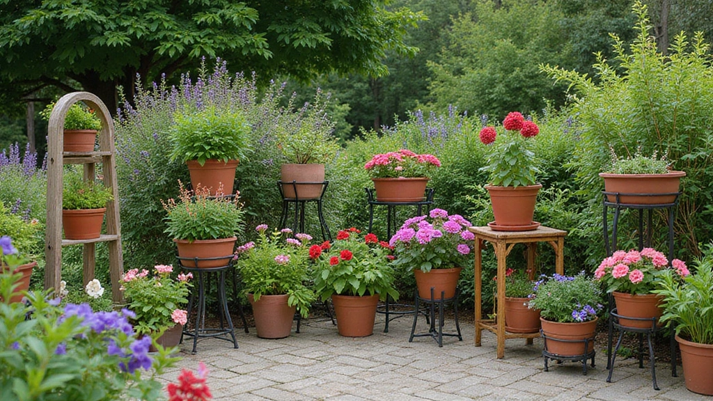 30 Outdoor Plant Stand Ideas That Elevate Your Garden