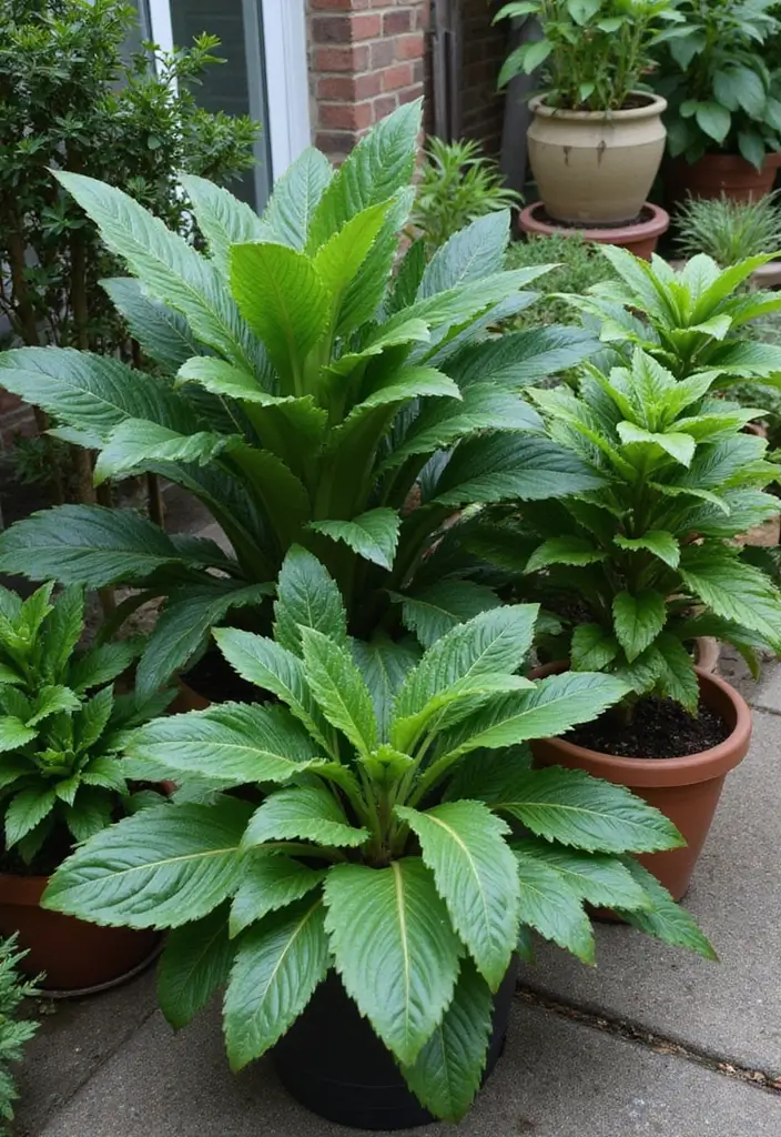 30 Patio Plant Ideas to Transform Your Outdoor Space 18 30 Patio Plant Ideas to Transform Your Outdoor Space - 18. Easy-to-Grow Foliage Plants