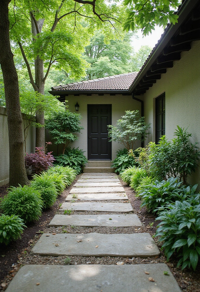 30 Patio Plant Ideas to Transform Your Outdoor Space 23 30 Patio Plant Ideas to Transform Your Outdoor Space - 23. Natural Pathways
