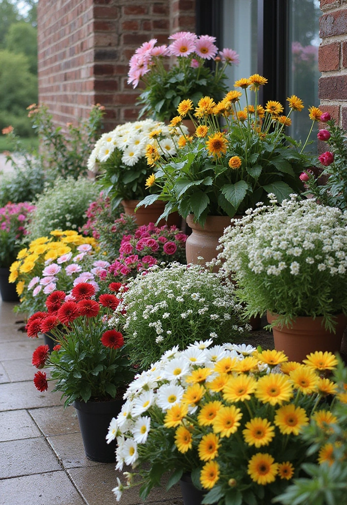 30 Patio Plant Ideas to Transform Your Outdoor Space 7 30 Patio Plant Ideas to Transform Your Outdoor Space - 7. Seasonal Displays