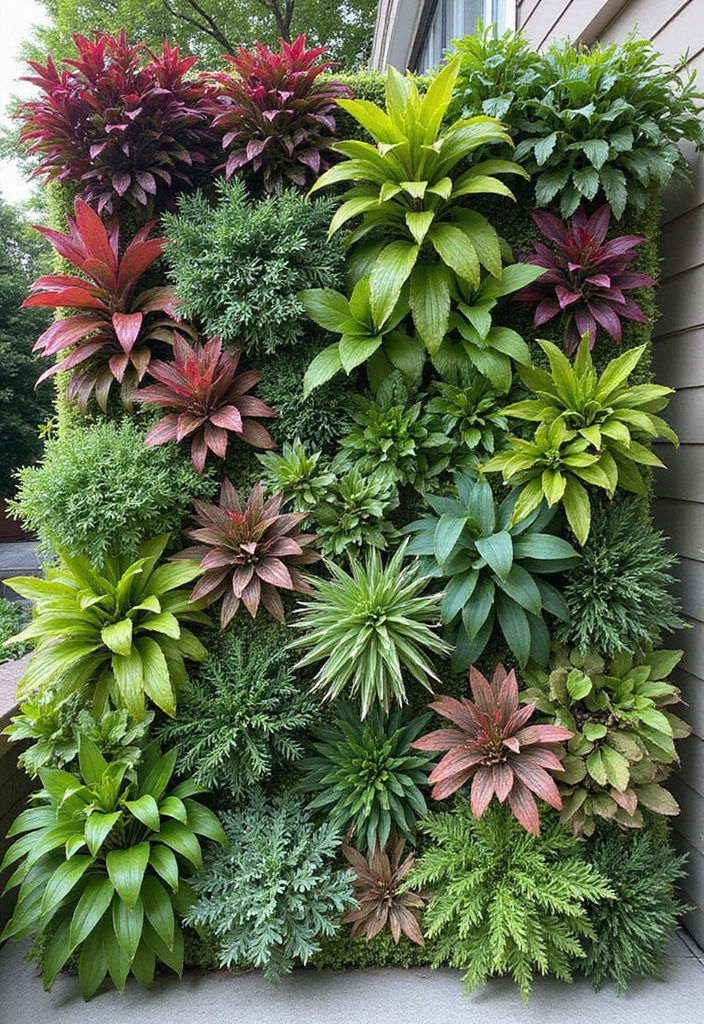 30 Patio Plant Wall Designs for Stylish Outdoor Living 21 30 Patio Plant Wall Designs for Stylish Outdoor Living - 21. Living Wall Art