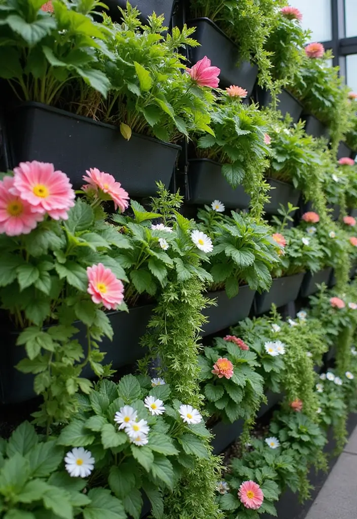 30 Plant Bed Ideas That Will Elevate Your Garden Design 1 30 Plant Bed Ideas That Will Elevate Your Garden Design - 1. Vertical Garden Wall