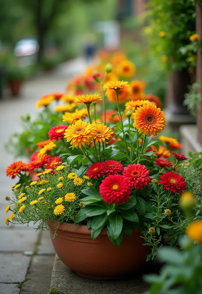 30 Plant Bed Ideas That Will Elevate Your Garden Design 19 30 Plant Bed Ideas That Will Elevate Your Garden Design - 19. Seasonal Planters