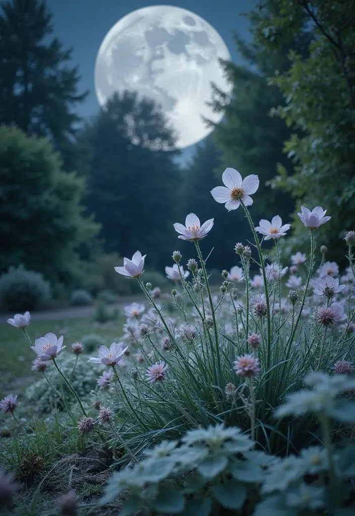 30 Plant Bed Ideas That Will Elevate Your Garden Design 25 30 Plant Bed Ideas That Will Elevate Your Garden Design - 25. Moon Garden