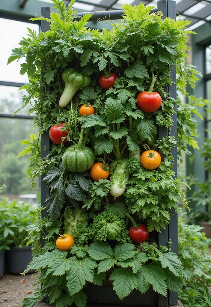 30 Plant Bed Ideas That Will Elevate Your Garden Design 26 30 Plant Bed Ideas That Will Elevate Your Garden Design - 26. Vertical Food Gardens