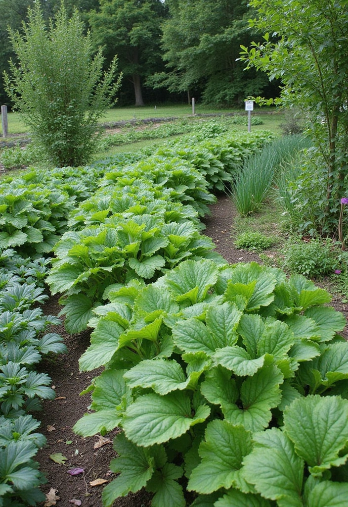 30 Plant Border Ideas to Frame Your Garden Beautifully 11 30 Plant Border Ideas to Frame Your Garden Beautifully - 11. Edible Perennial Borders