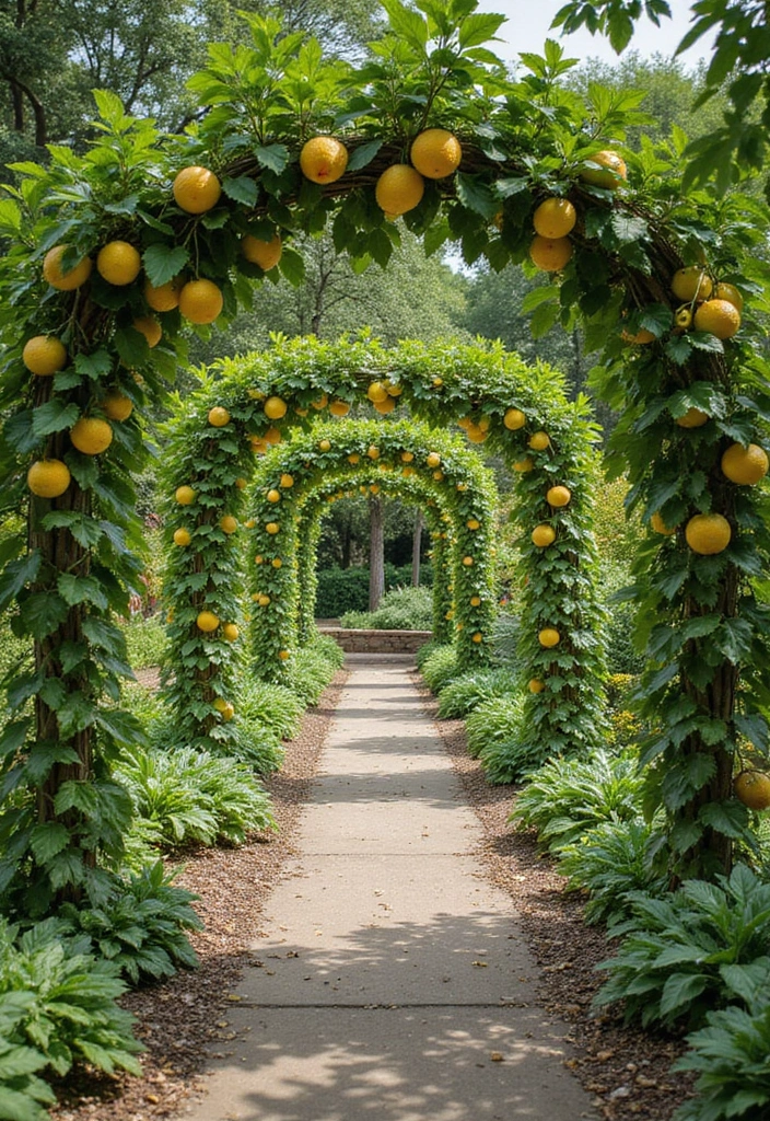 30 Plant Border Ideas to Frame Your Garden Beautifully 15 30 Plant Border Ideas to Frame Your Garden Beautifully - 15. Citrus Borders