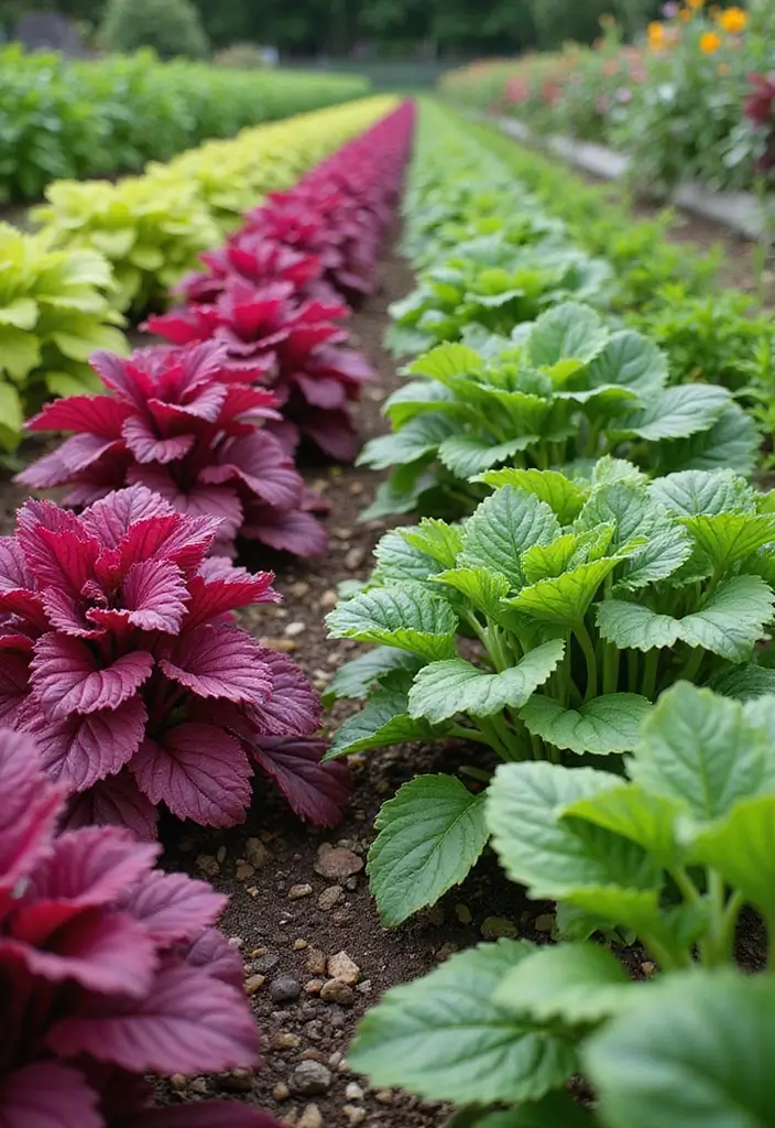 30 Plant Border Ideas to Frame Your Garden Beautifully 25 30 Plant Border Ideas to Frame Your Garden Beautifully - 25. Beetroot Borders