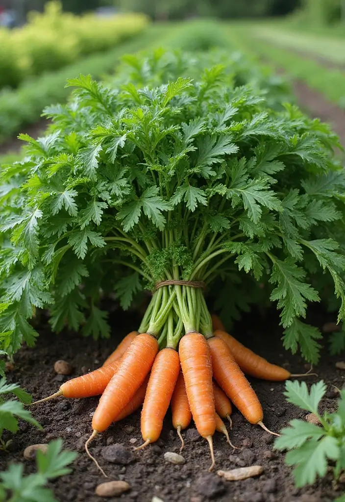 30 Plant Border Ideas to Frame Your Garden Beautifully 26 30 Plant Border Ideas to Frame Your Garden Beautifully - 26. Carrot Borders