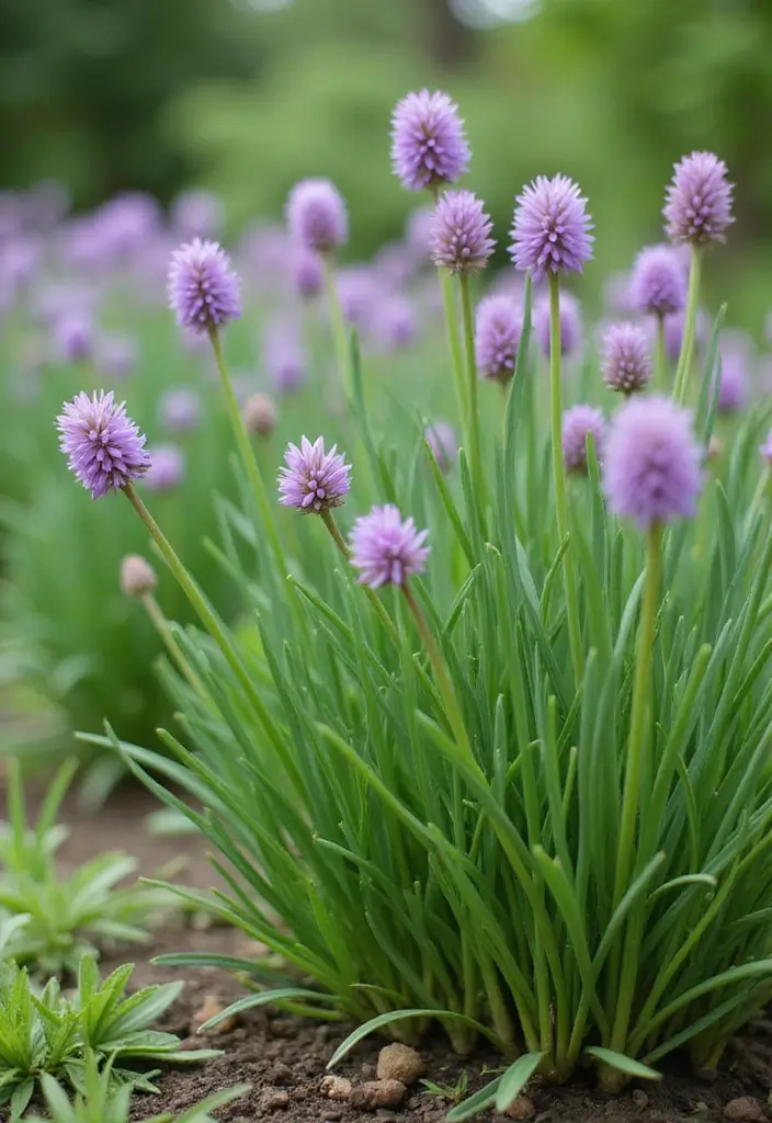 30 Plant Border Ideas to Frame Your Garden Beautifully 30 30 Plant Border Ideas to Frame Your Garden Beautifully - 30. Chive Edges