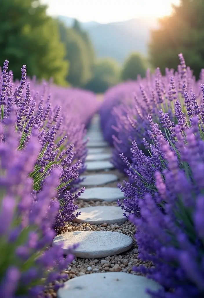 30 Plant Ideas for the Front of Your House to Boost Curb Appeal 1 30 Plant Ideas for the Front of Your House to Boost Curb Appeal - 1. Lavender for Fragrant Serenity