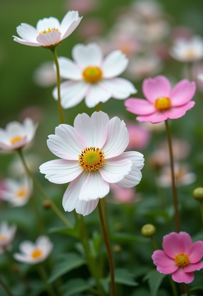 30 Plant Ideas for the Front of Your House to Boost Curb Appeal 11 30 Plant Ideas for the Front of Your House to Boost Curb Appeal - 11. Japanese Anemone for Late-Season Blooms