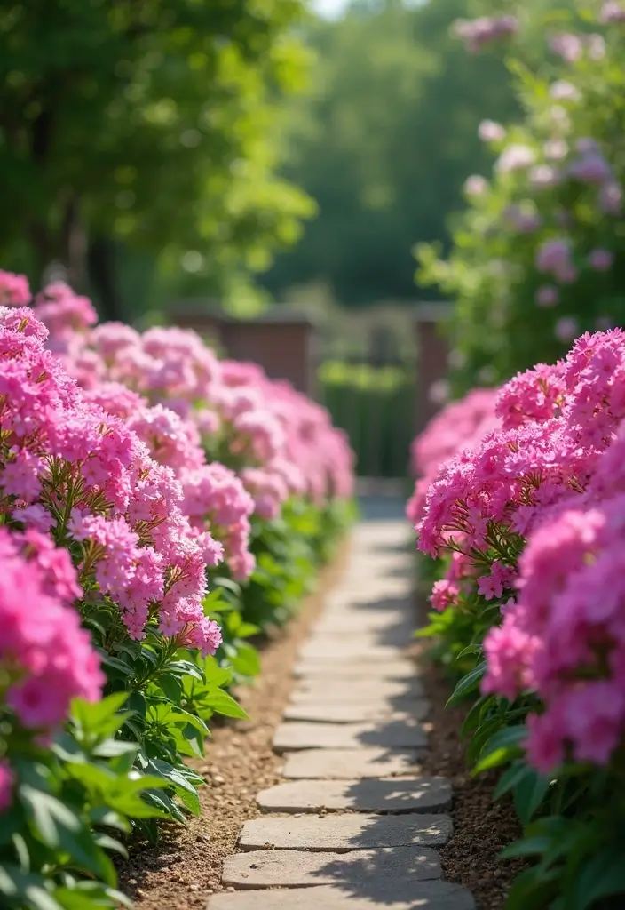 30 Plant Ideas for the Front of Your House to Boost Curb Appeal 13 30 Plant Ideas for the Front of Your House to Boost Curb Appeal - 13. Phlox for Colorful Borders