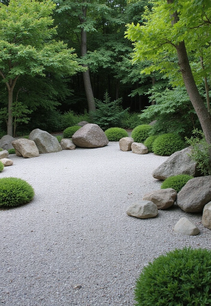 30 Plant Landscaping Ideas for a Lush Backyard - 20. Zen Gardens