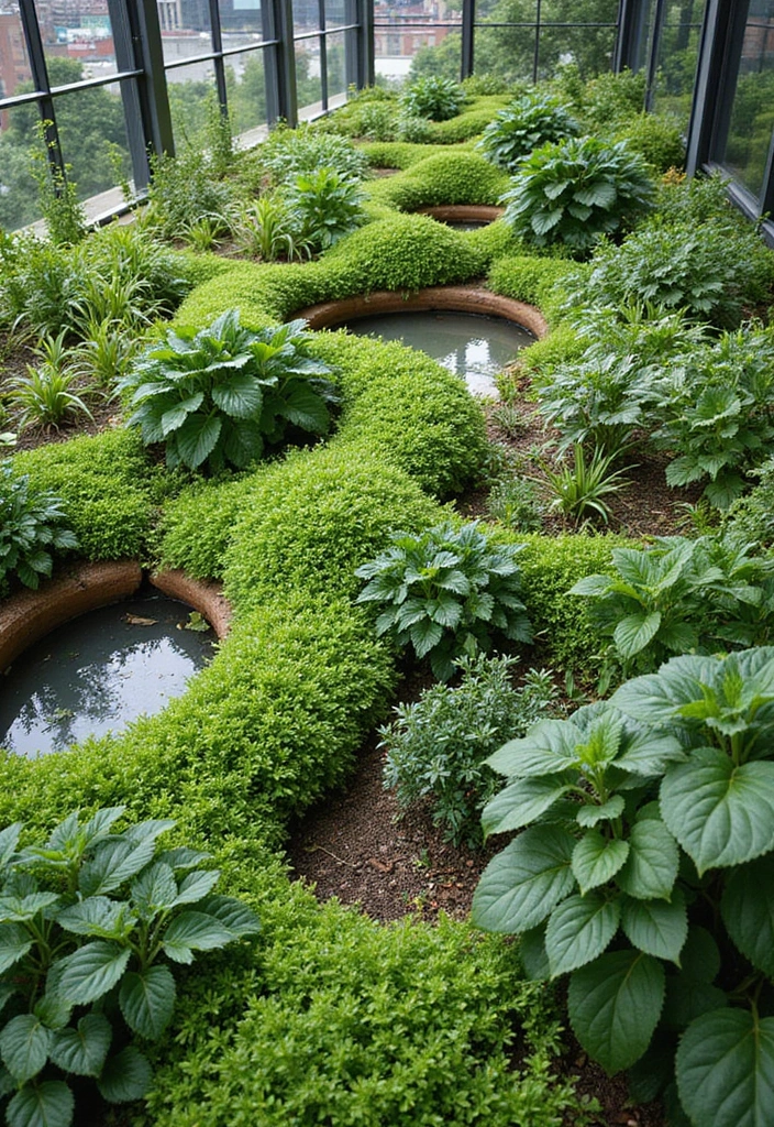 30 Plant Landscaping Ideas for a Lush Backyard - 26. Green Roofs