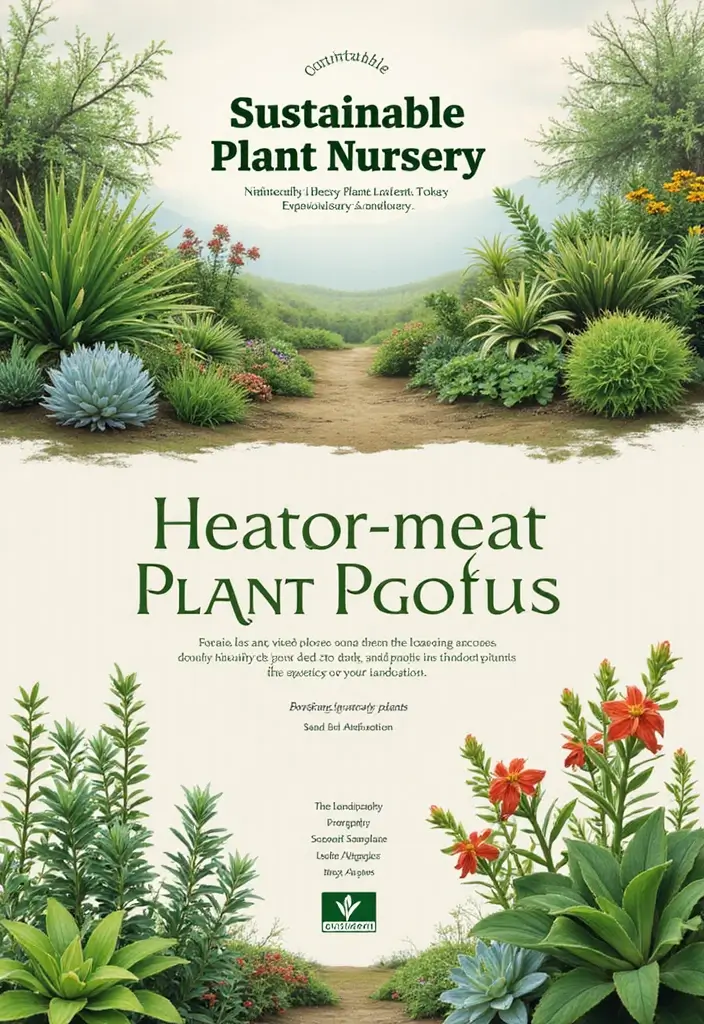 30 Plant Landscaping Ideas for a Lush Backyard - 30. Sustainable Plant Nursery Options