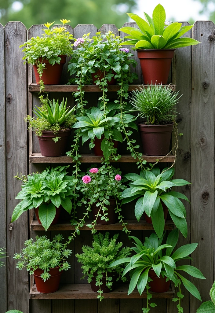 30 Plant Landscaping Ideas for a Lush Backyard - 4. Vertical Gardens