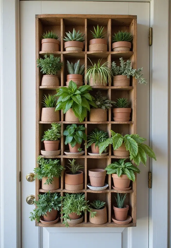 30 Plant Pot Design Ideas to Upgrade Your Decor 14 30 Plant Pot Design Ideas to Upgrade Your Decor - 14. Repurposed Shoe Organizers