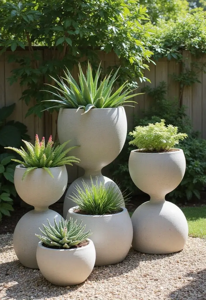 30 Plant Pot Design Ideas to Upgrade Your Decor 18 30 Plant Pot Design Ideas to Upgrade Your Decor - 18. Concrete Balloon Planters