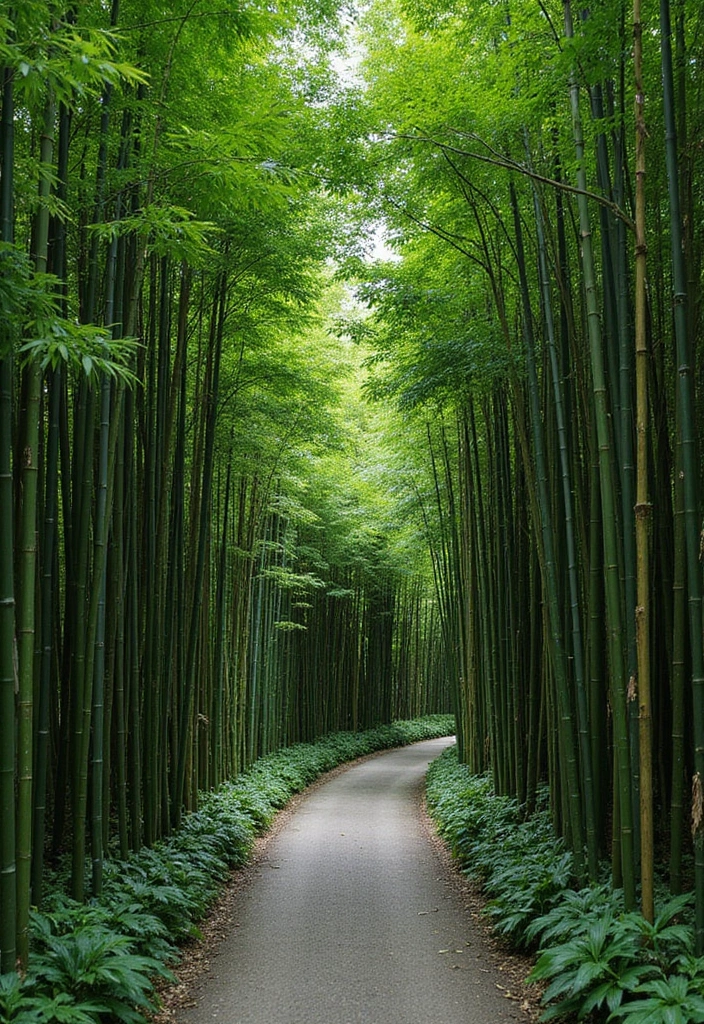 30 Plant Privacy Screen Ideas for a Natural Barrier - 1. Bamboo Bliss