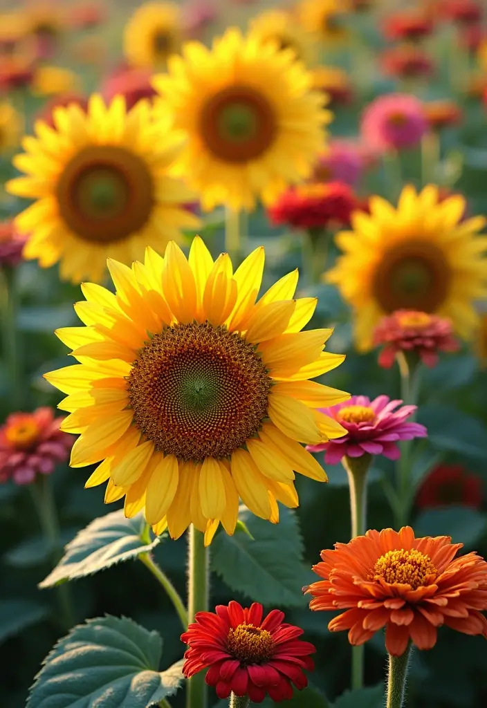 30 Plant Privacy Screen Ideas for a Natural Barrier - 13. Seasonal Flower Screens